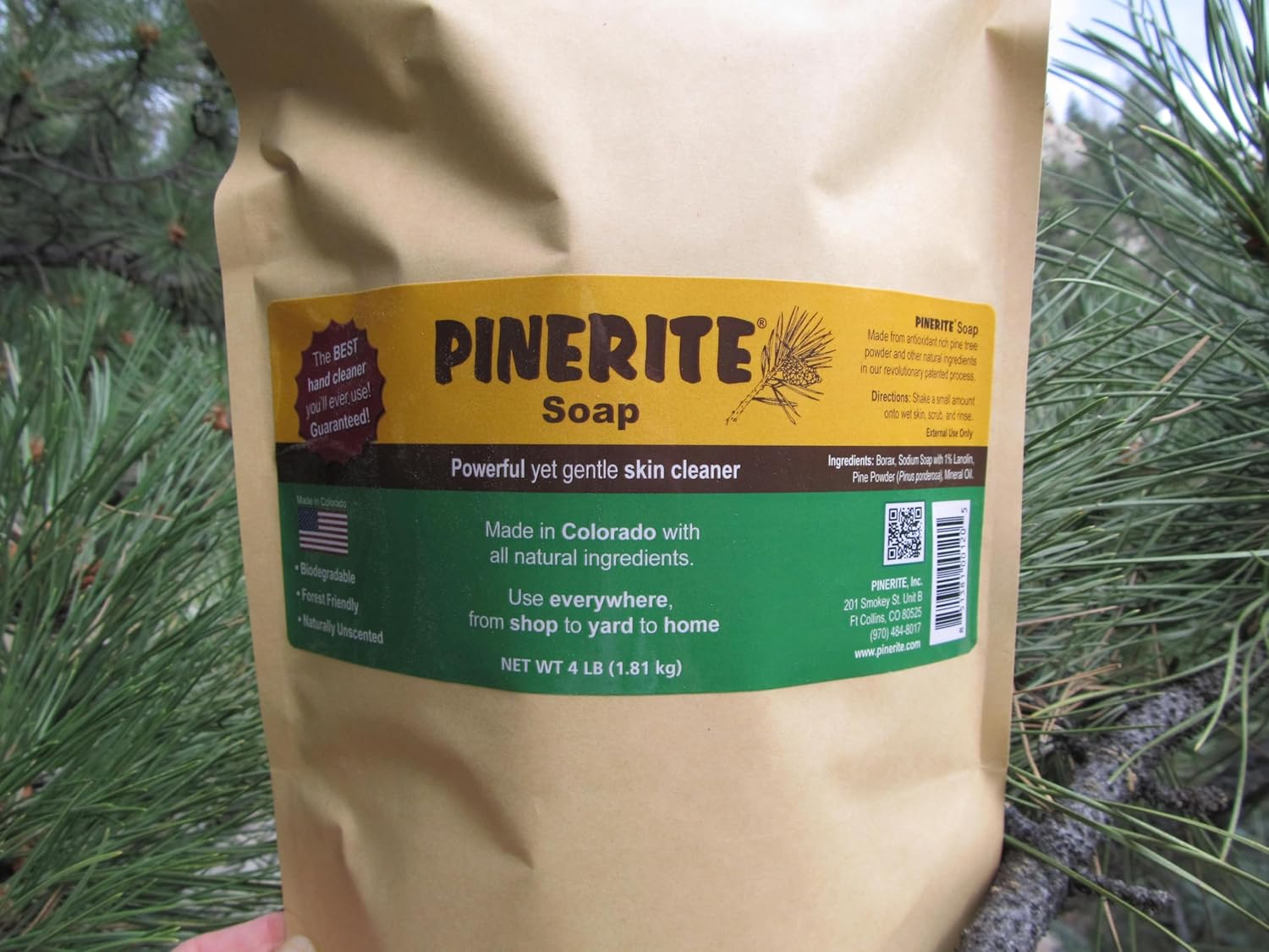 Pinerite Colorado 4-Pound Pine Soap image number 4