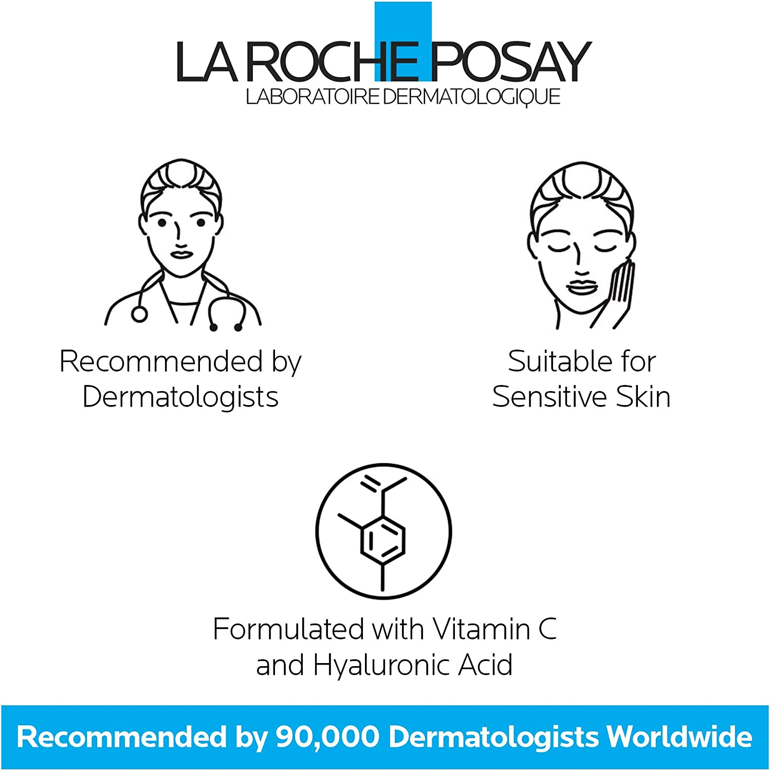 La Roche-Posay Redermic Vitamin C10 Anti-Ageing Face Moisturiser Cream 40Ml image number 3