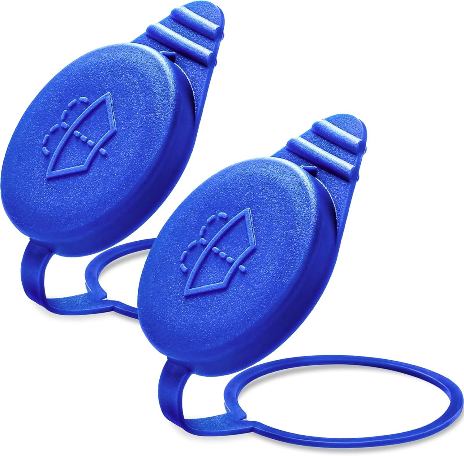 2 PCS Washer Fluid Cap for 2012-2018 Ford Focus, NWGOF Wiper Reservoir Tank Cap Compatible, Windshield Washer Fluid Cap for 2012-2018 Ford Focus Cp9Z-17A605-A-Ideal Solution