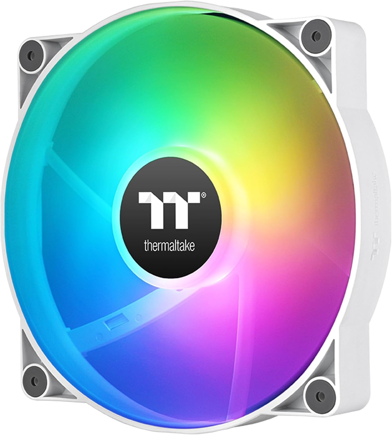 Thermaltake CT200 ARGB Sync Performance PWM Fan White Edition - Single Fan Pack, CL-F180-PL20SW-A