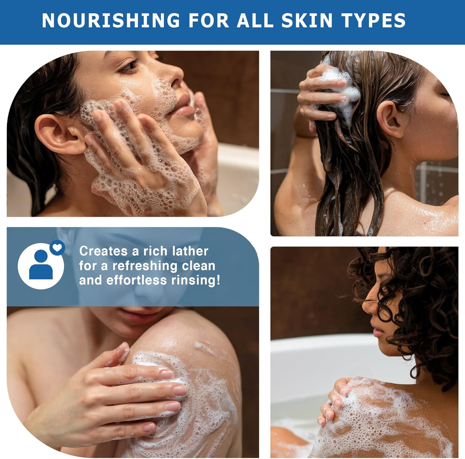 Dr. Woods Naturals Black Soap - Shea Vision - Peppermint - 950Ml image number 2