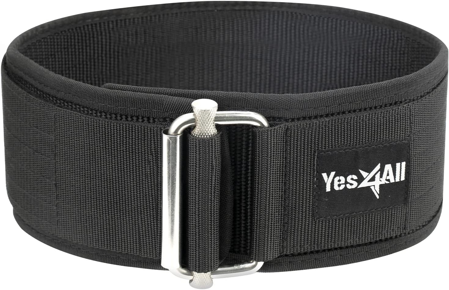 Yes4All Real Leather Weight Lifting Belt for Back Support/Powerlifting/Squat/Deadlift-Adjustable Dip Belt for Men and Women