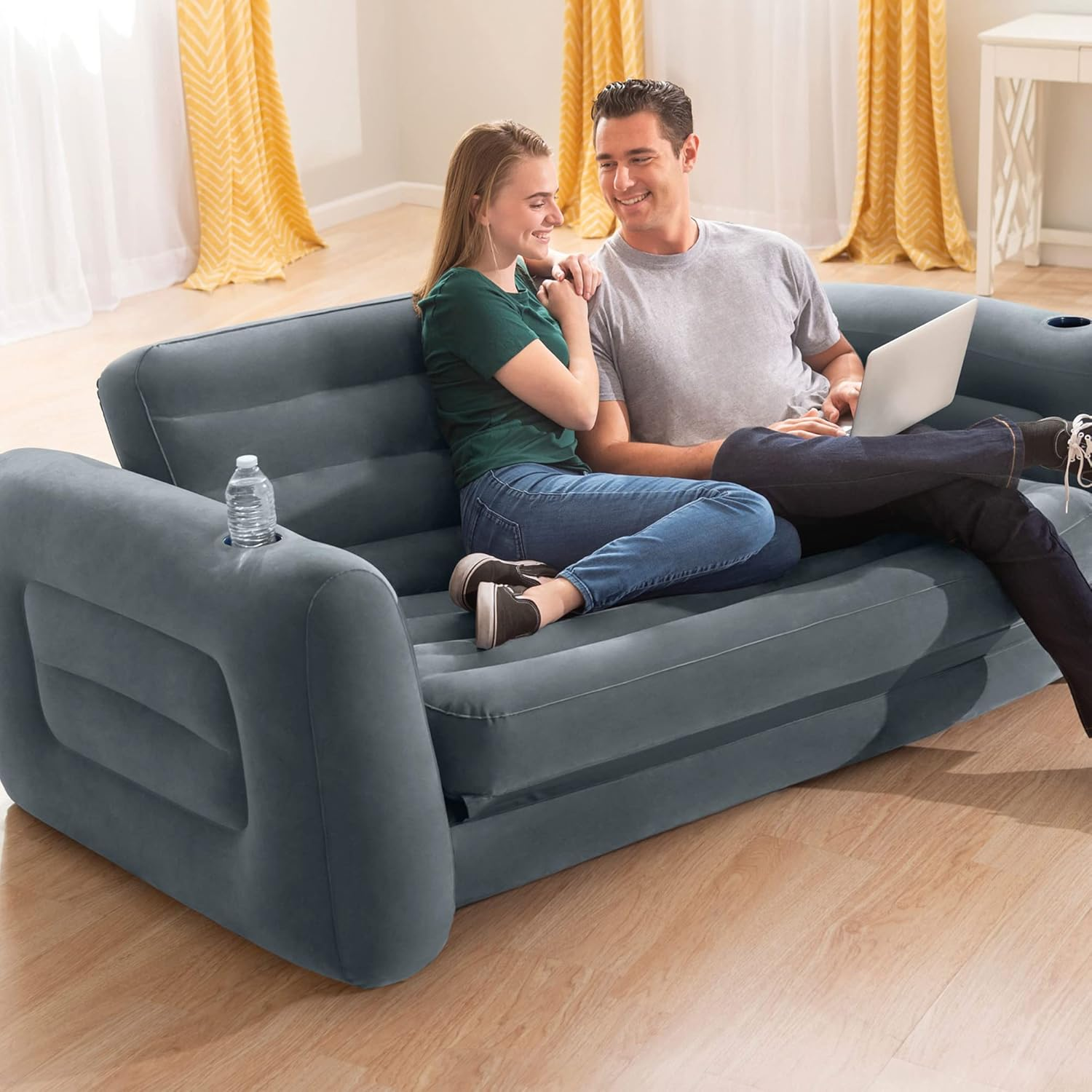 Intex Pull-Out Inflatable Sofa image number 5