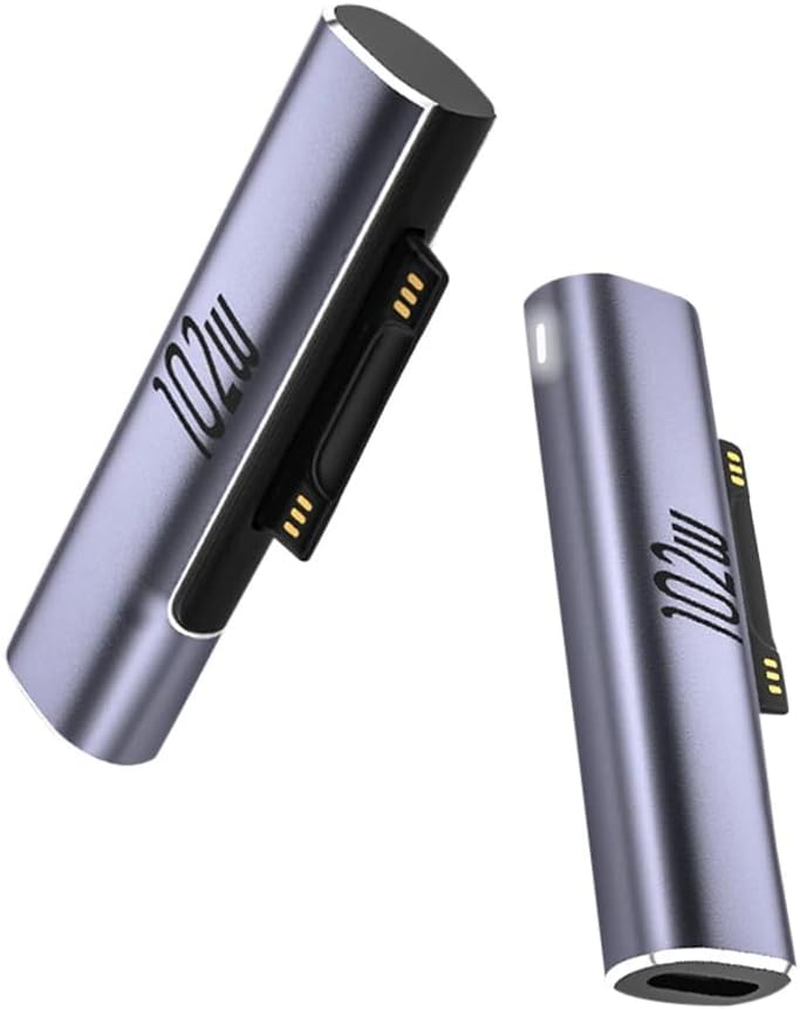 4Xtype C PD Fast Charging Converter Charger Adapter for Microsoft Surface image number 2