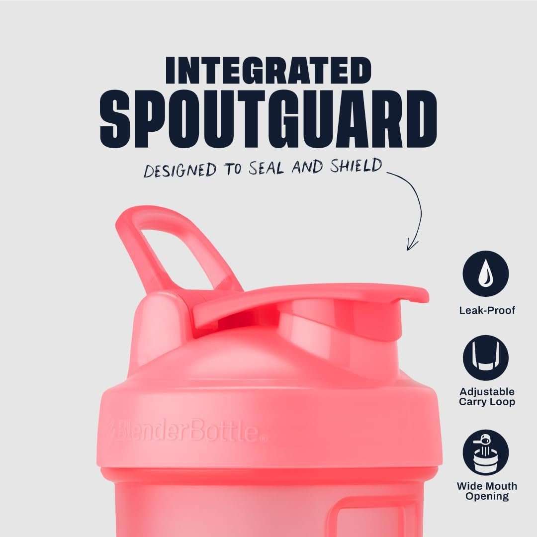 Blenderbottle Classic V2 Shaker Bottle Perfect for Protein Shakes and Pre Workout, 28-Ounce, New Pink image number 6