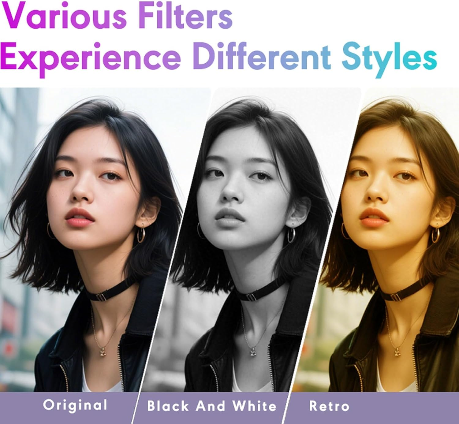 Zopsc 1080P Keychain Camera, Tiny Retro Digital Camera, 2MP Photos, 128GB Expandable, Portable Pocket Video Recorder for Travel & Study (White) - White image number 3