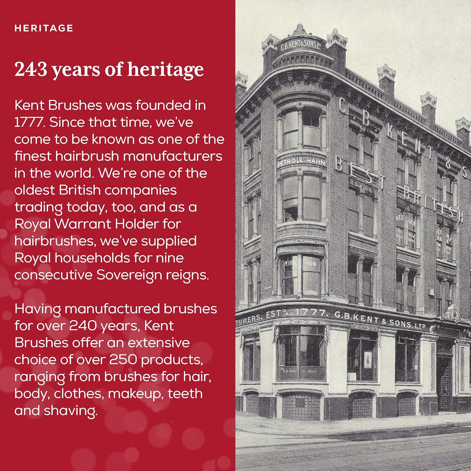 Kent Handmade Comb Made of Cellulose Acetate 16T & Sohyo Detangrer Hair Brush, Perfect for Detangling, for the Bag, Travel or the Beach image number 6