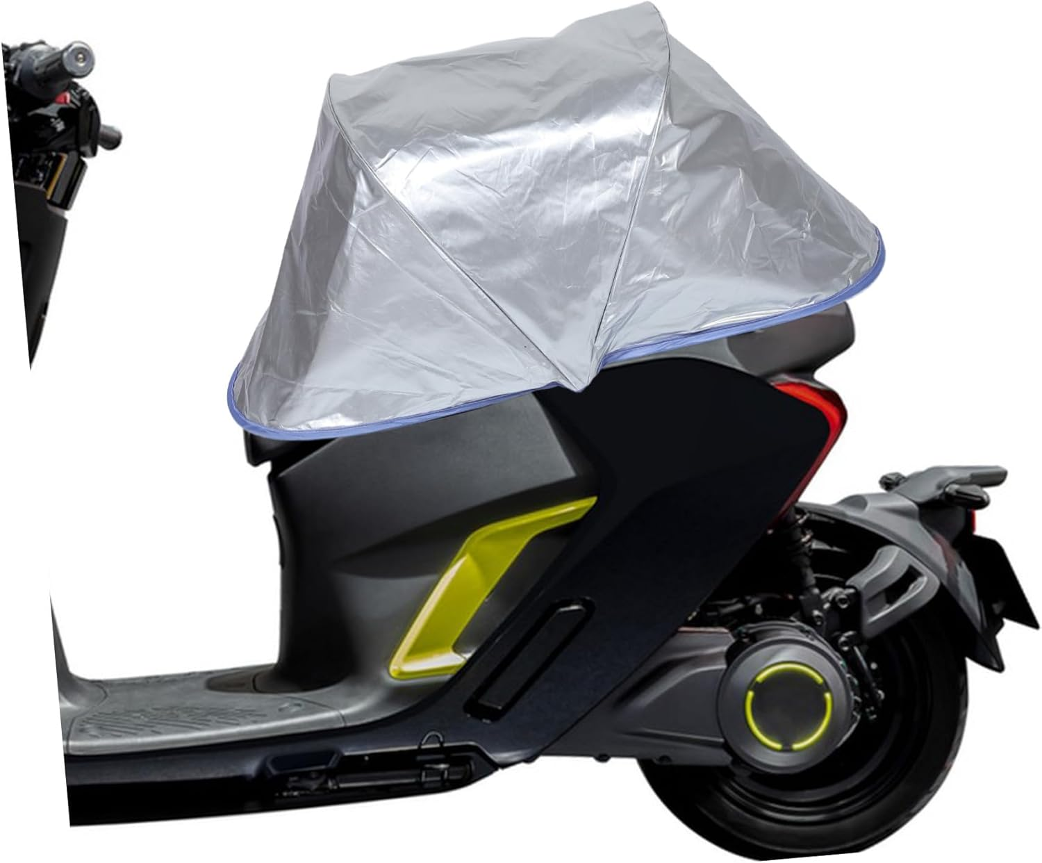 Motorbike Seat Cover Waterproof Heat Insulation Sun Block Universal Fit for Scooter Electric Bike Folding Bike Rainproof Portable Lightweight