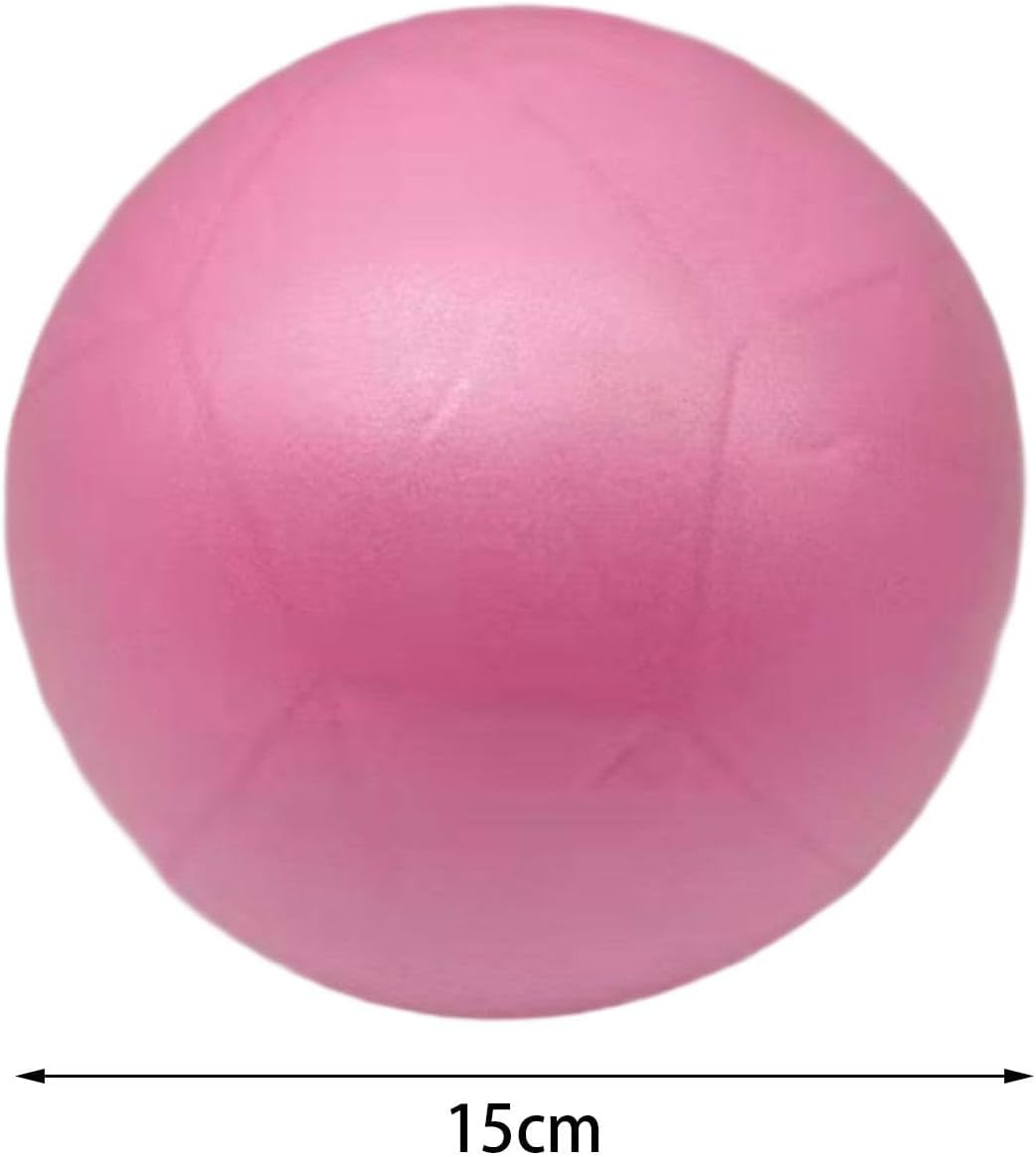 Small Pilates Ball, Rhythmic Gymnastics Ball Barre Ball for Kids Yoga Ball Balance Ball for Balance Workout Home Gym Exercise image number 4