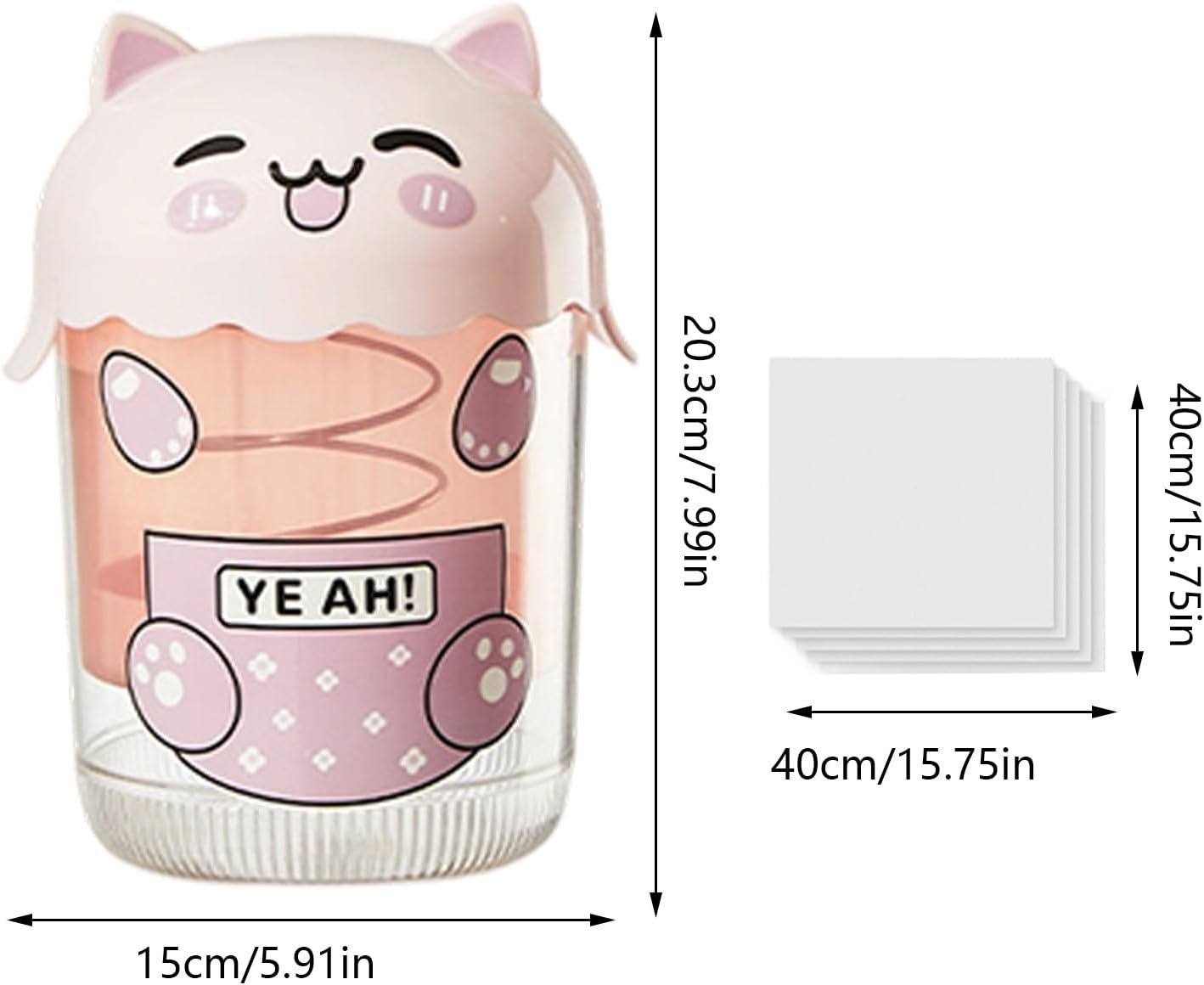 Yogurt Maker Strainer | Reusable Yogurt Filter with Cat Shape - Dustproof Safe Food Sieve Sifter for Coffee Milk Juicing Cooking Baking Tea Kitchen image number 5