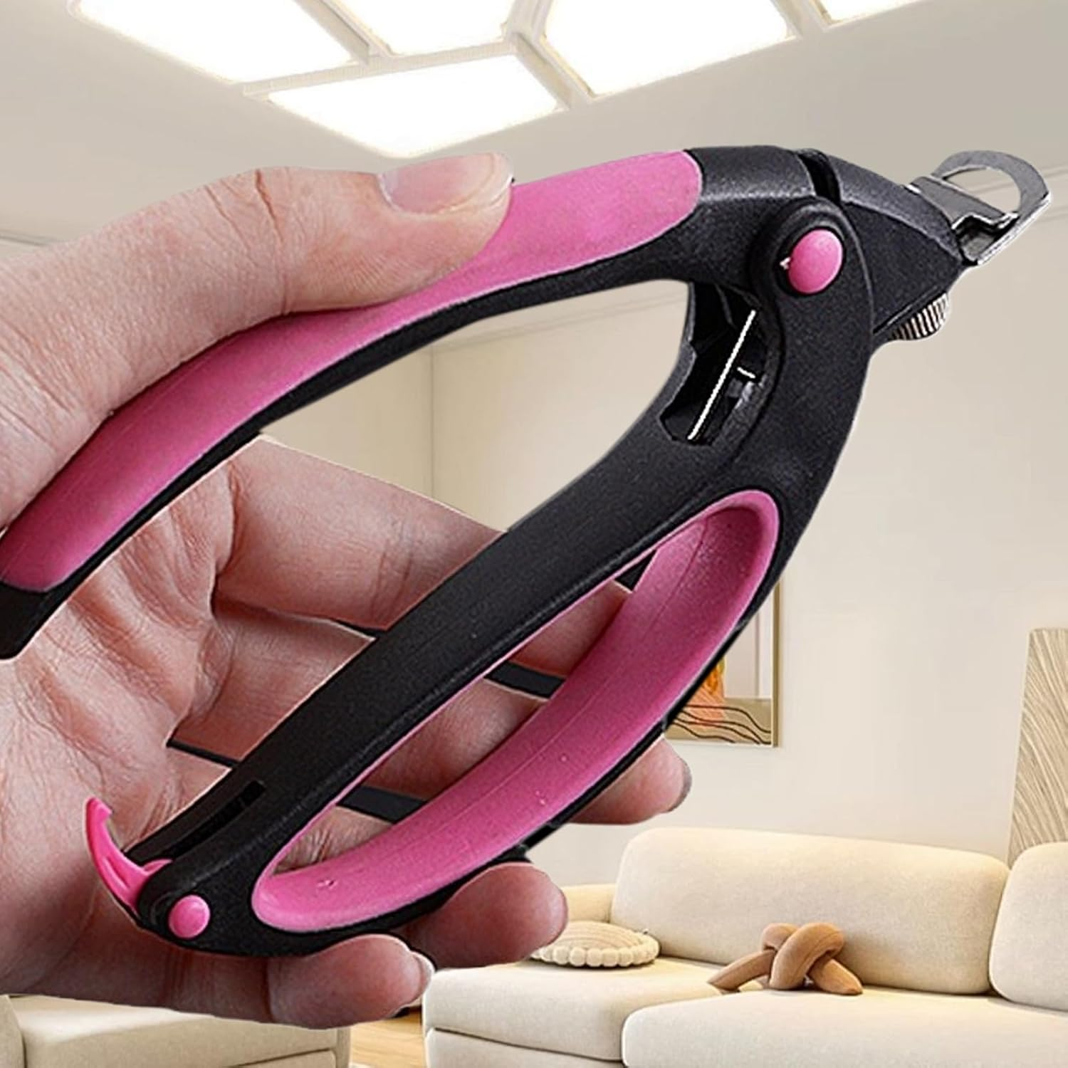 Nail Cutter for Men - Fake Nail Tips Cutter - Stainless Steel Adjustable Trimmer Grooming Tool for Men Women Pet Home Salon Pedicure Care image number 6