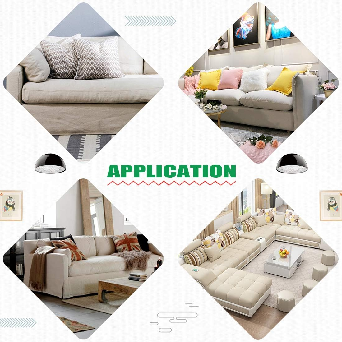 Keadic 300Pcs 7/16" (11Mm) Antique Upholstery Tacks Furniture Nails Pins Kit for Upholstered Furniture Cork Board or DIY Projects - Gold image number 4