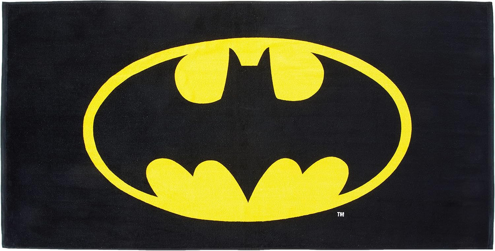 Franco Collectibles Batman Super Soft Cotton Bath/Pool/Beach Towel, 60 in X 30 In, (Official Licensed Batman Product)