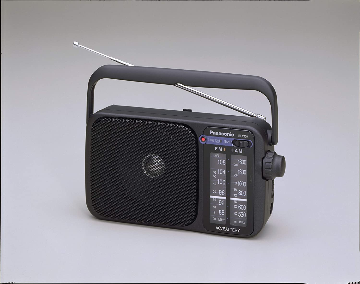 Panasonic Portable AM/FM Radio (RF-2400DGN-S) (Renewed) image number 4