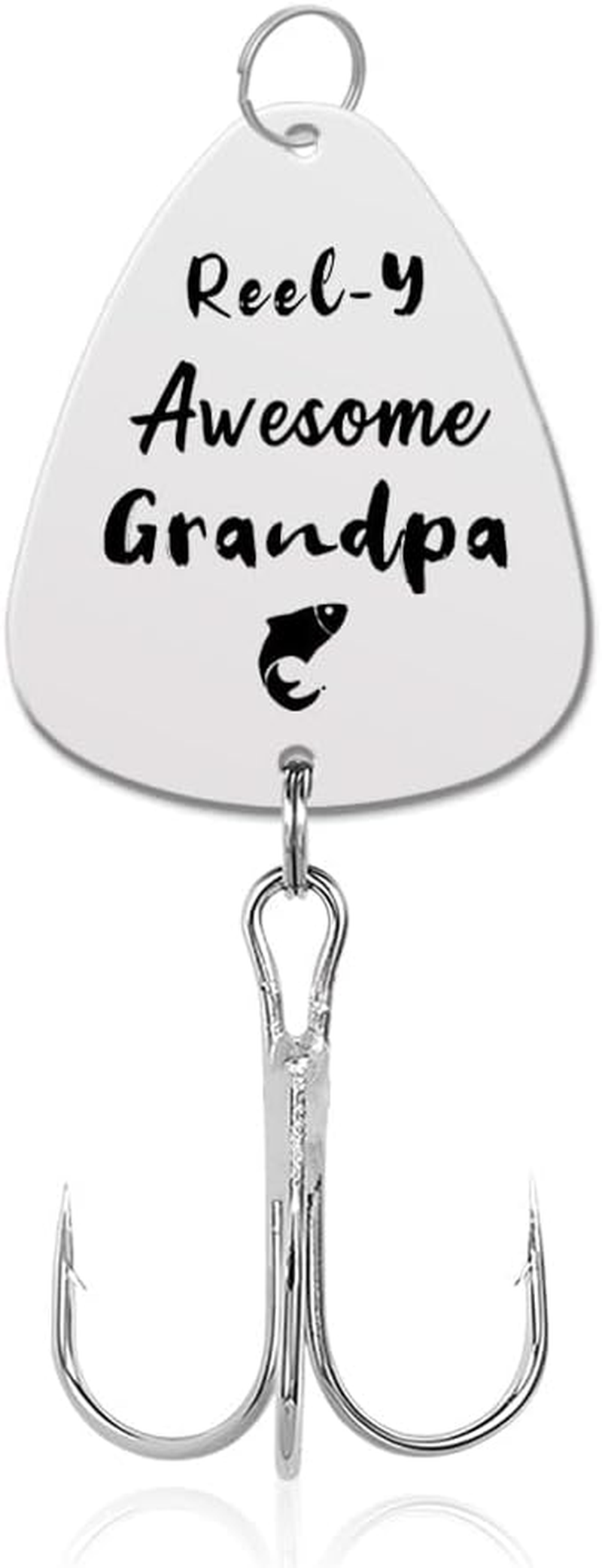 Grandpa Dad Fathers Day Retirement Gift Fishing Lures for Men Daddy Dad in Law Father Day Gifts for Father Grandfather