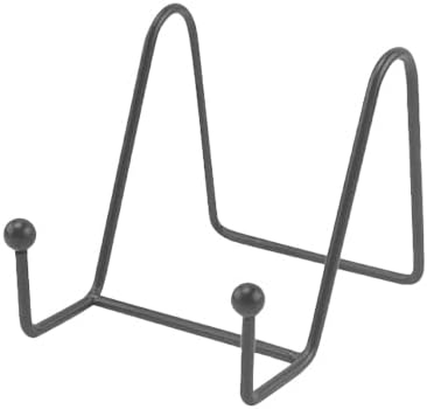 Iron Display Stand Dish Rack-Plate Bowl Picture Frame Photo Book Pedestal Holder - with Vintage Nordic Style for Home and Office Decor