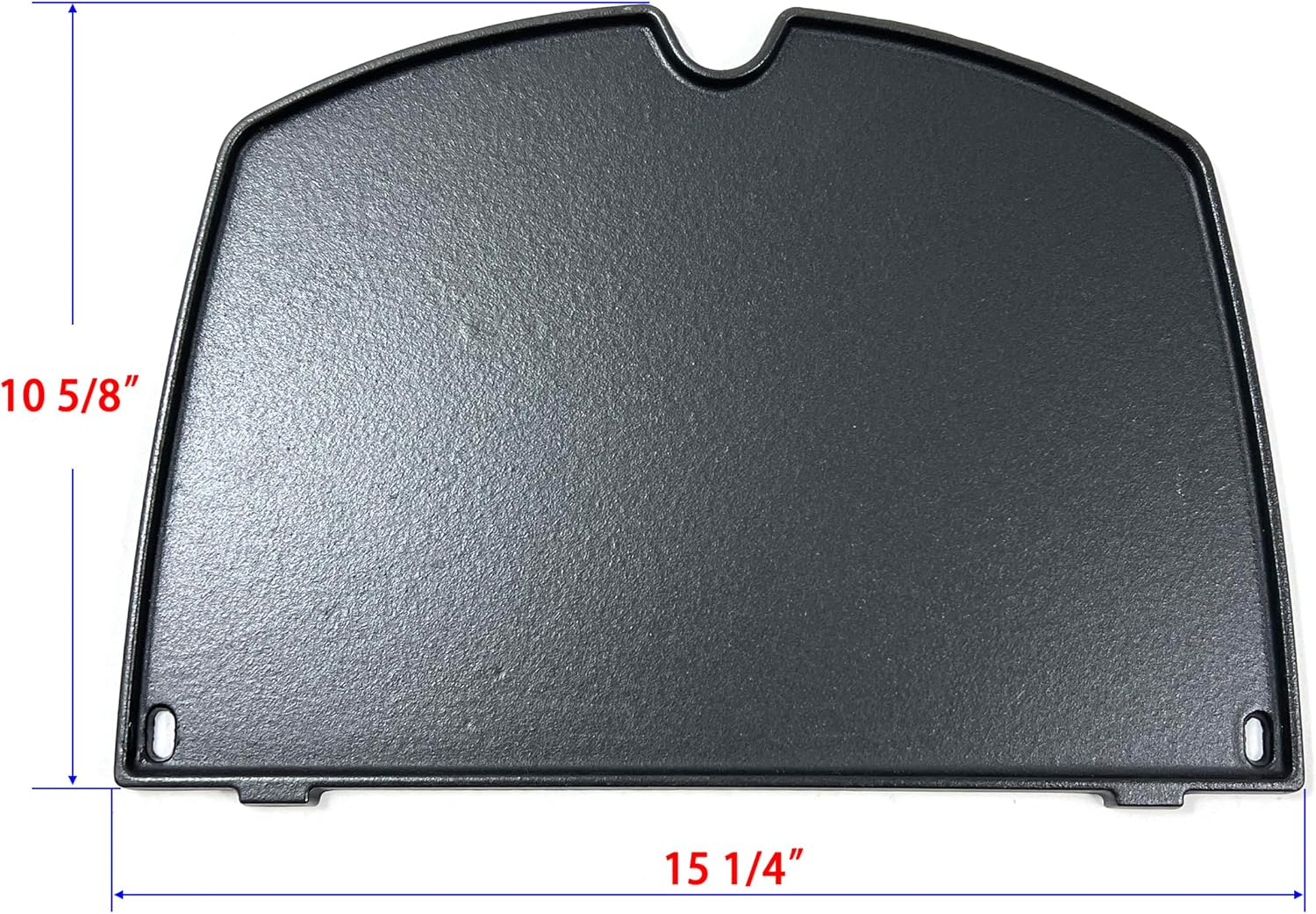 Direct Store DC137 6559 Cast Iron Cooking Griddle Replacement for Weber Q200 Q220 Q240 Q260 Q2000 Q2200 Q2400 Series, Gas Grills Griddle Fits 396001 396002 394001 566014 566001 image number 1