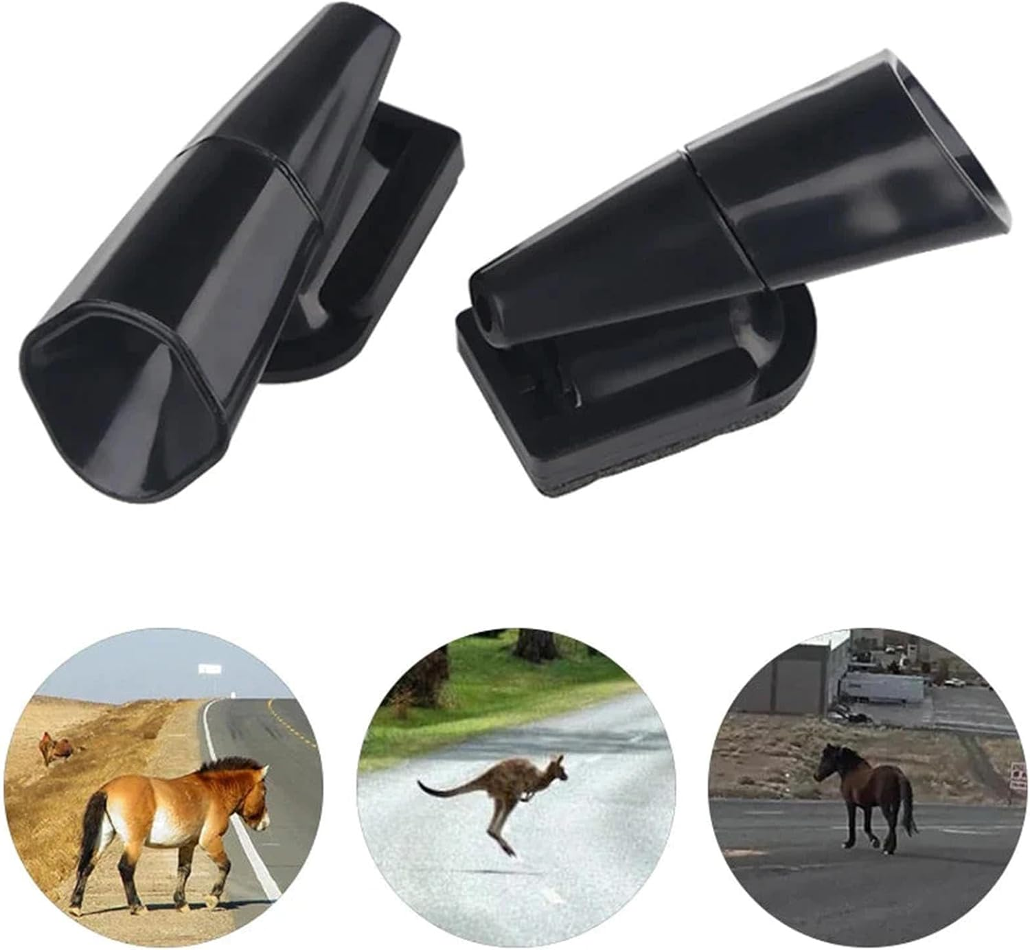 Deer Whistle, Car Deer Whistle, Ultrasonic Animal Warning Devices for Driving, save a Deer Whistles Avoids Collisions, Ultrasonic Warning, Car Exterior Accessories for Motorcycles, Cars image number 1