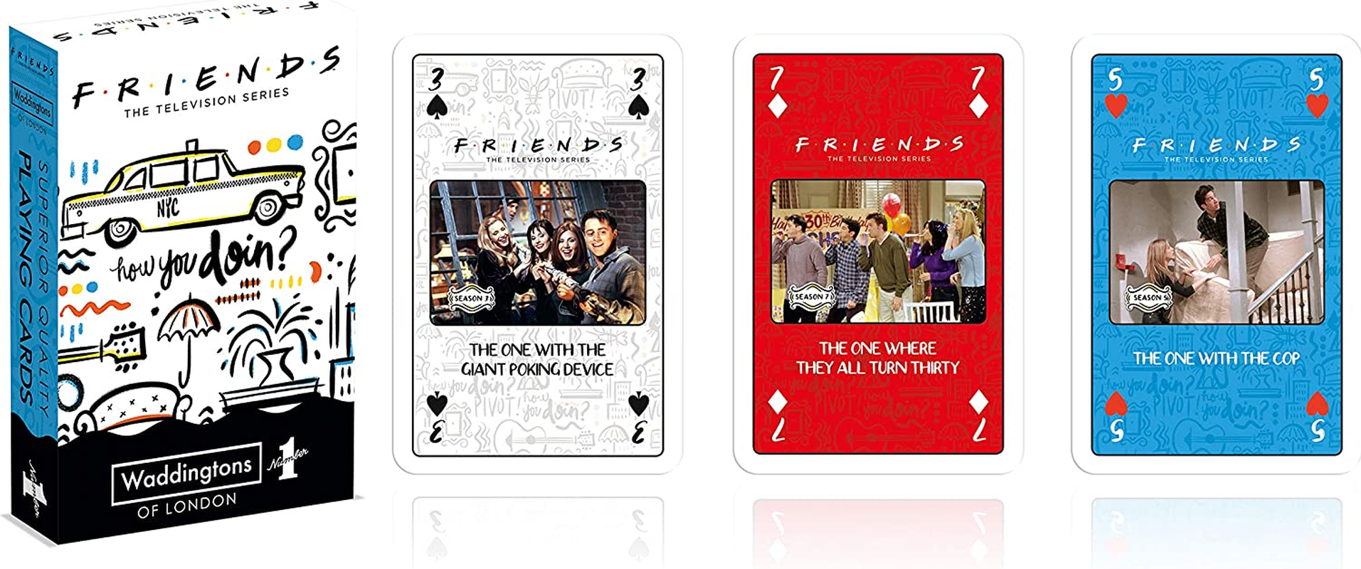 Waddingtons Number 1 Friends Playing Cards - Waddington Number 1