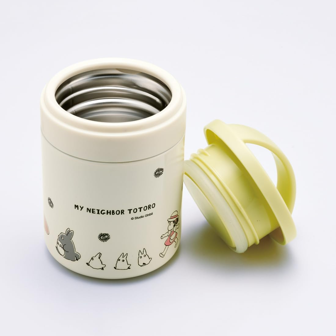 Skater LJFC3AG-A Antibacterial Insulated Soup Jar, Soup Pot, 10.1 Fl Oz (300 Ml), My Neighbor Totoro, March, Studio Ghibli image number 4