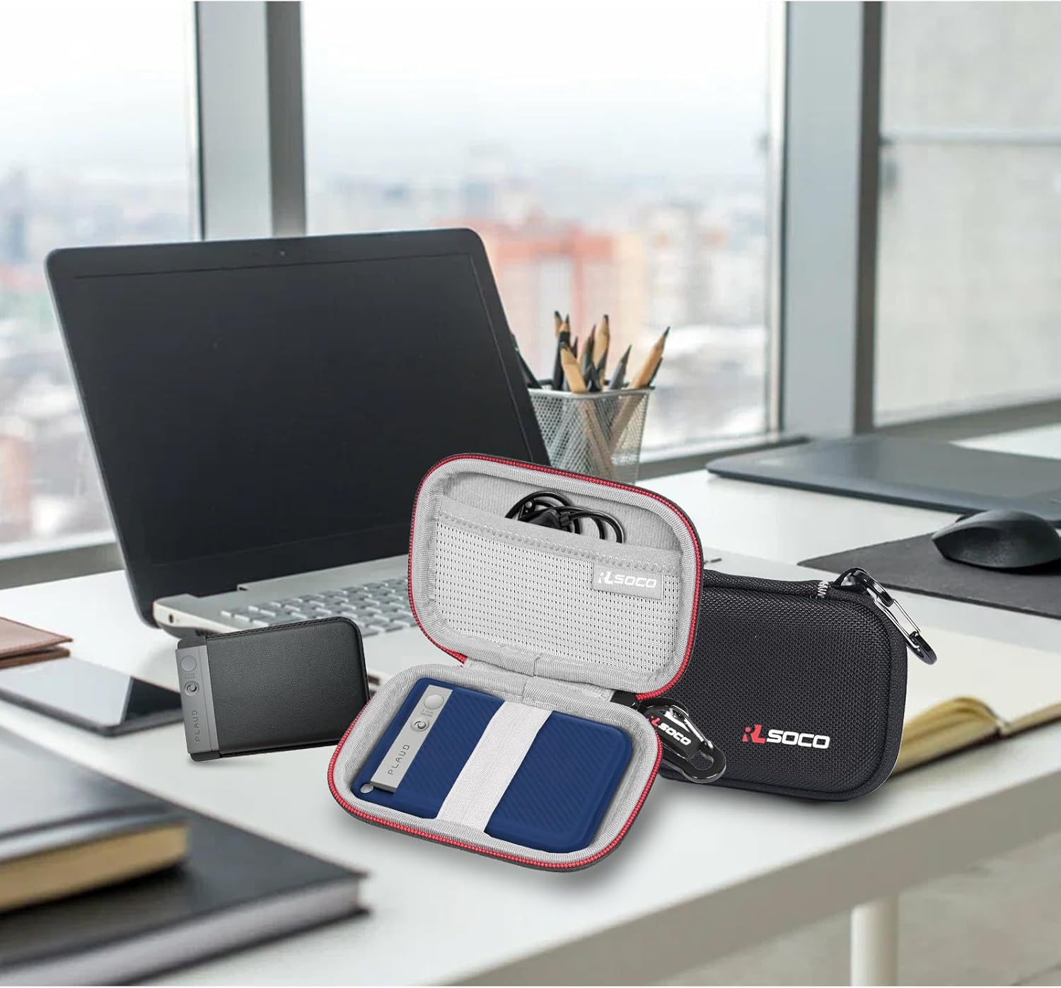 RLSOCO Hard Case for PLAUD Note Voice Recorder, AI Voice Recorder and Magnetic Protective Case - Black (Case Only) image number 3