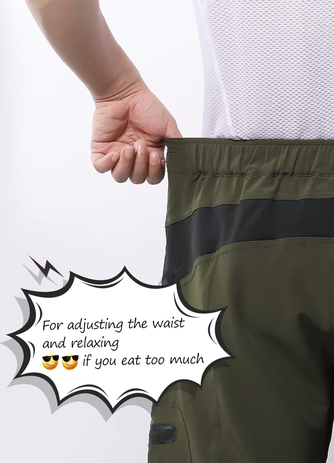 BERGRISAR Men'S Cycling Shorts image number 5