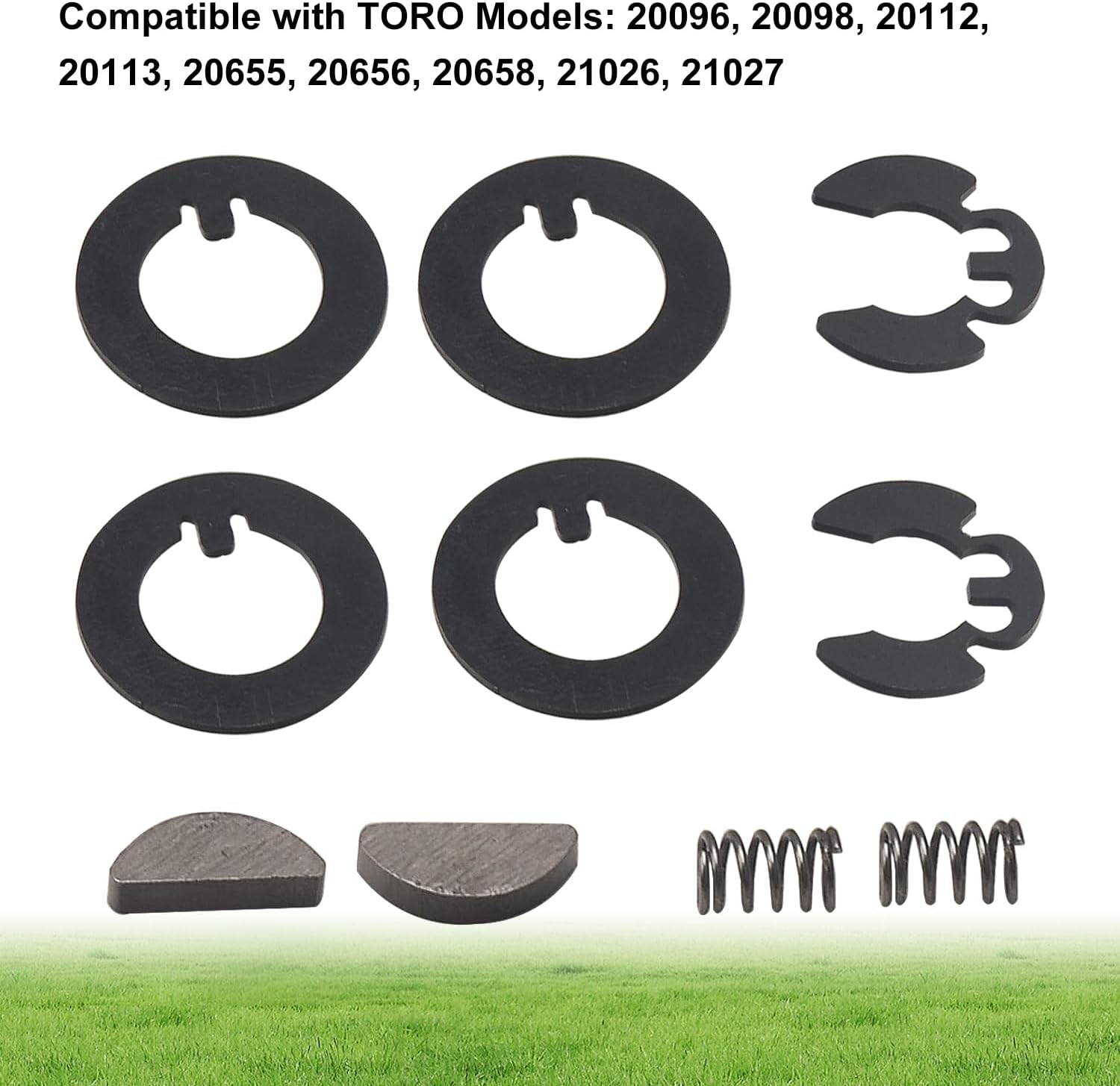 105-3040 105-6840 Recycler Lawn Mower Rear Wheel Gear Kit Compatible with Toro 22'' Recycler Lawnmower, Replaces 105-6840 612066 65-27204 39-9650