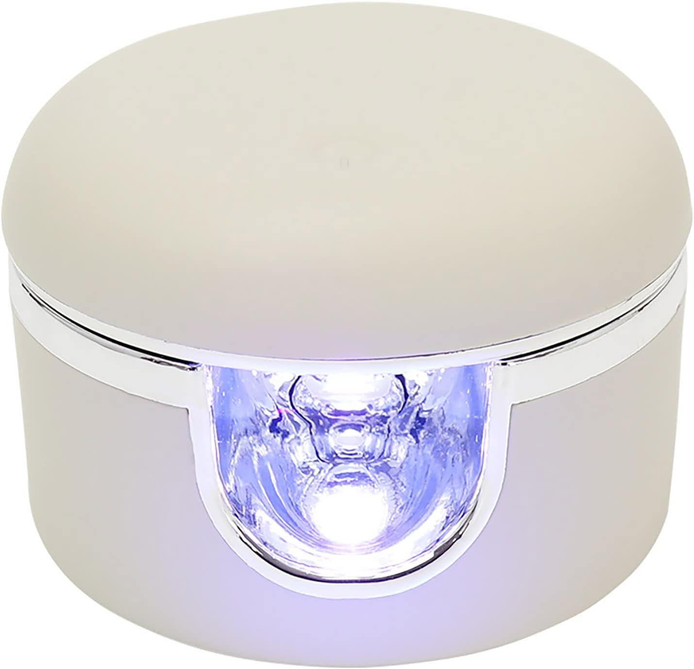 MEBL-A150 Nail Light, Handy Compact, Cordless, USB Rechargeable, LED & UV Gel, Curing Light, Double Light Source, 3W image number 1