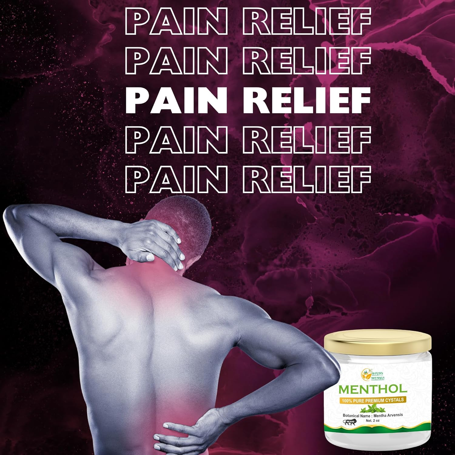 Herbs Botanica Menthol Crystals Mentha Arvensis 100% Pure USP Food Grade Great for Cosmetics, Salves, Balms, Creams and Soap Making 2 Oz image number 5