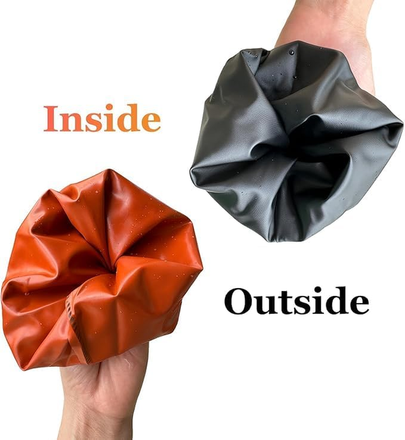 2 Pairs of PU Arm Cover Waterproof Sleeve Protector with Elastic Cuff - Oil Resistant, Acid Resistant image number 4