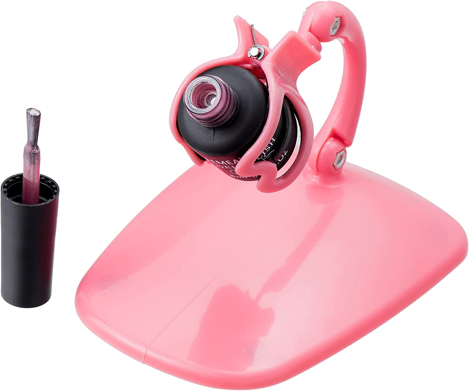 Yenghome Nail Polish Holder,Fingernail Polish Accessories for Nail Art (Pink) image number 2