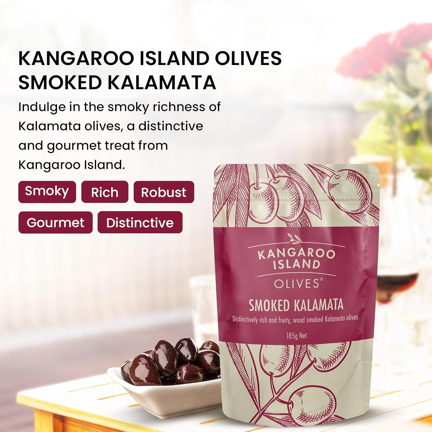 Luxury Wine Gift Hamper, Chandon Brut NV, Gourmet Olives, Chocolate Chip Cookies & Coconut Slab, Thoughtful Birthday or Thank You Gift image number 2