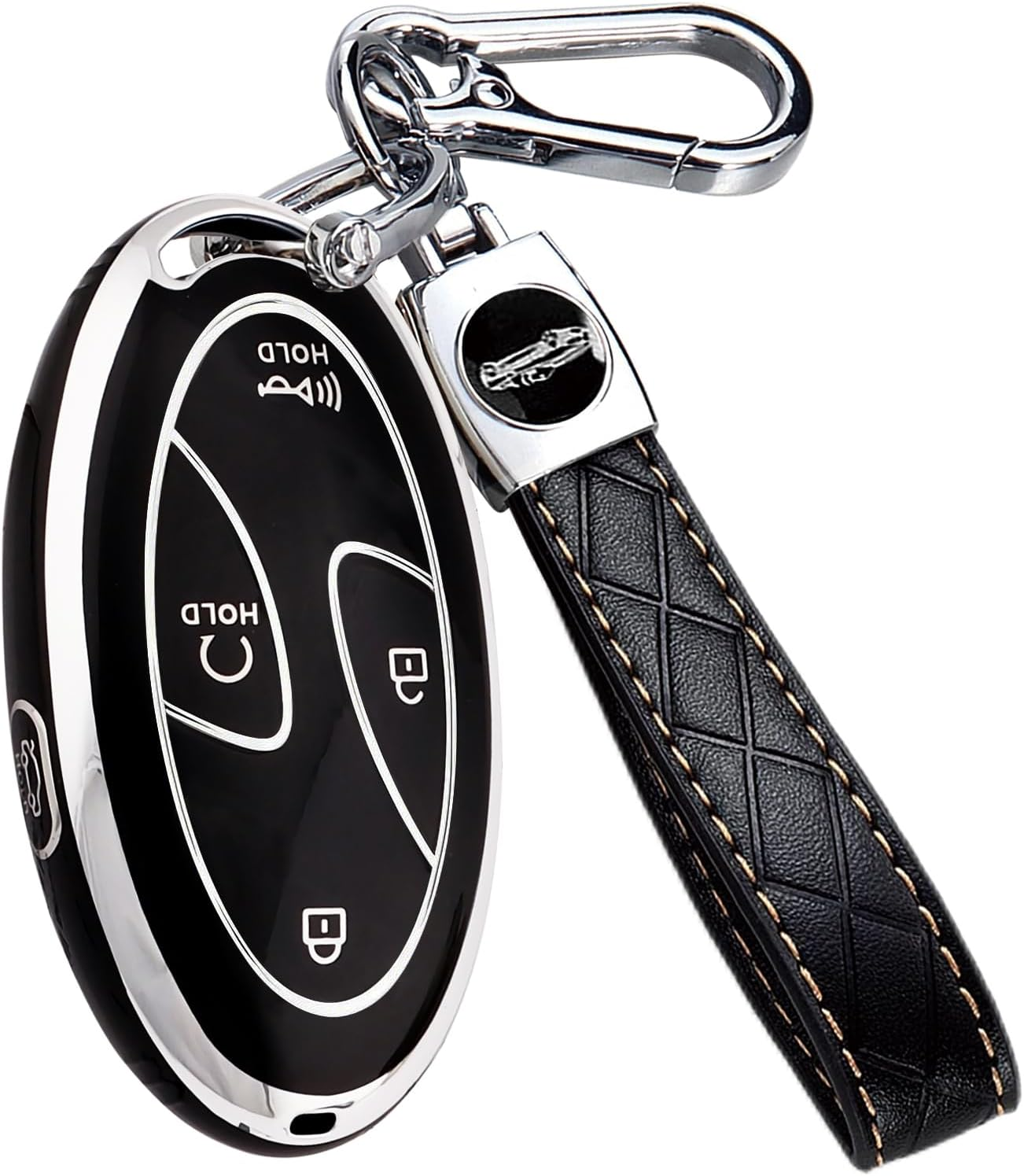 Compatible with Hyundai Key Fob Cover Accessories, Pink