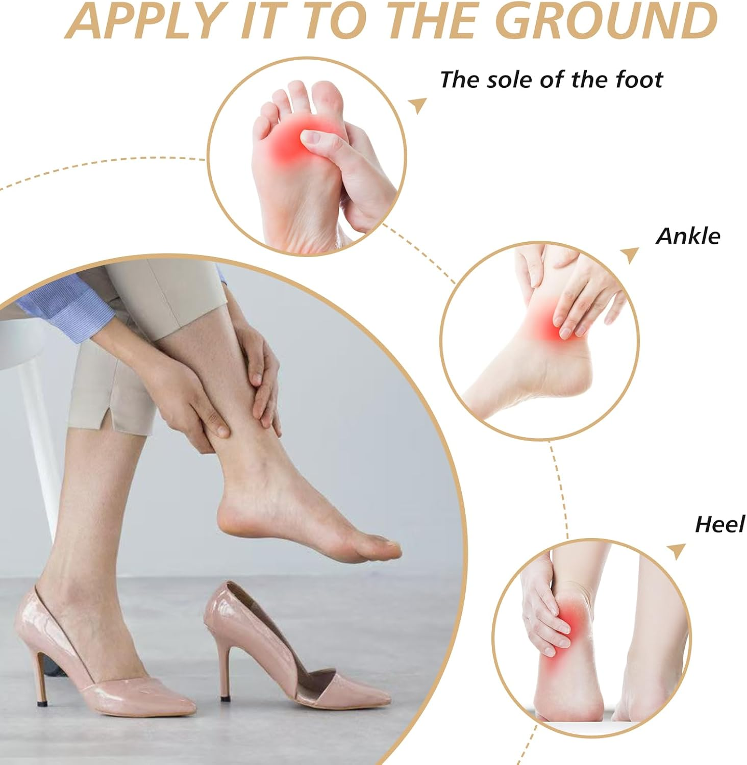 20 Pcs Hydrocolloid Gel Blister Plasters, Invisible Waterproof Blister Band Aid for Feet, Advanced Cushioning Protection for Heel, Toe, Forefoot to Prevent Shoe Rubbing & Blisters from Walking, Hiking, Running image number 4