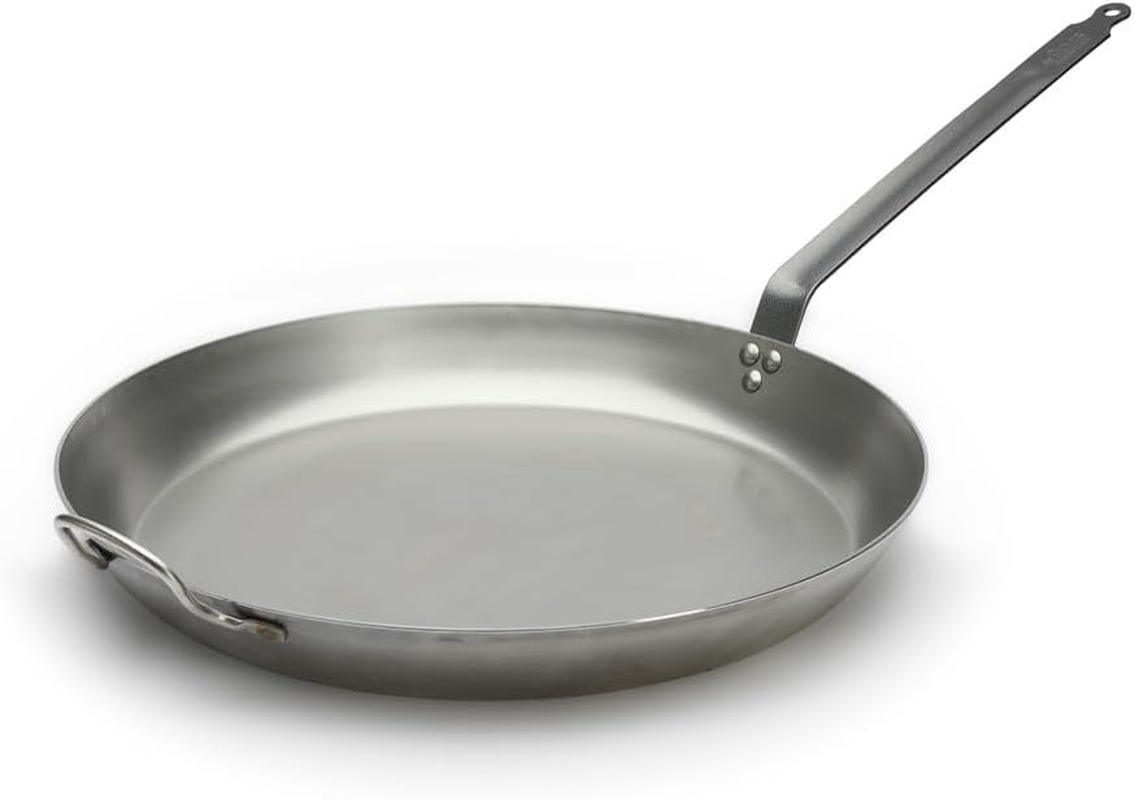 De Buyer Carbone plus round Frypan, 260 X 43 Mm