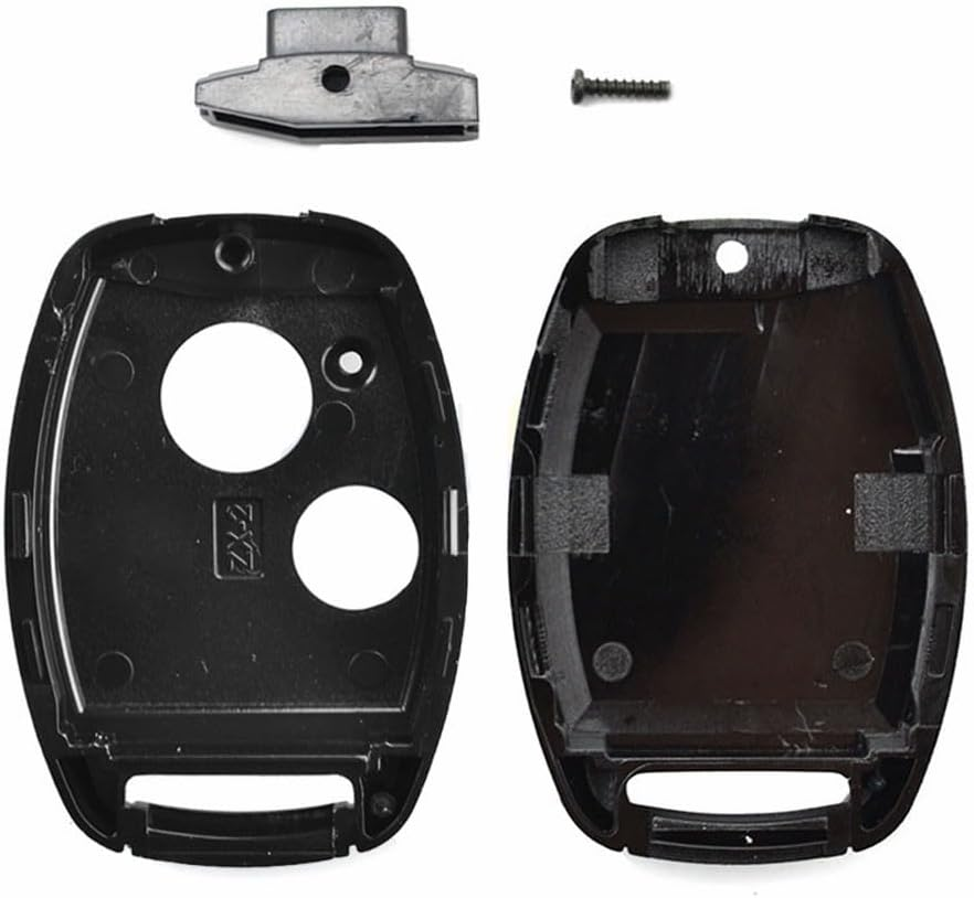 Key Fob Shell Case Replacement for Honda Civic Accord Pilot Fit CRV Ridgeline Jazz Frv Insight Civic Cr-Z S2000 Stream Crosstour Hrv Odyssey Keyless Entry Remote Control Key Fob Cover 2 Buttons image number 4