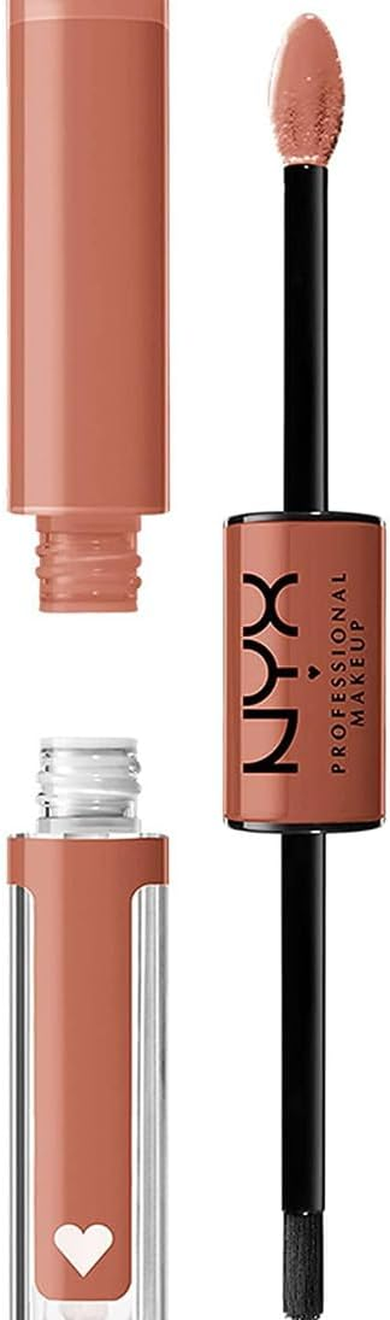 NYX Professional Makeup, Lip Colour and Gloss, Ultrapigmented and Long Lasting, Shine Loud High Pigment Lip Shine, Goal Crusher