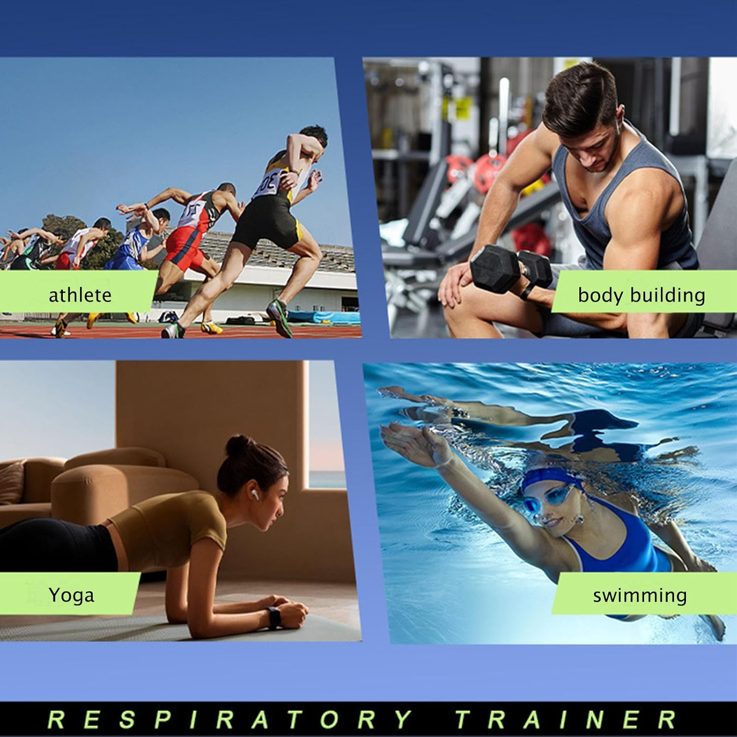 Deep Breathing Lung Adjustable Exercise Equipment, Portable and Easy to Clean, Improving One'S Endurance and Lung Capacity Trainer image number 3