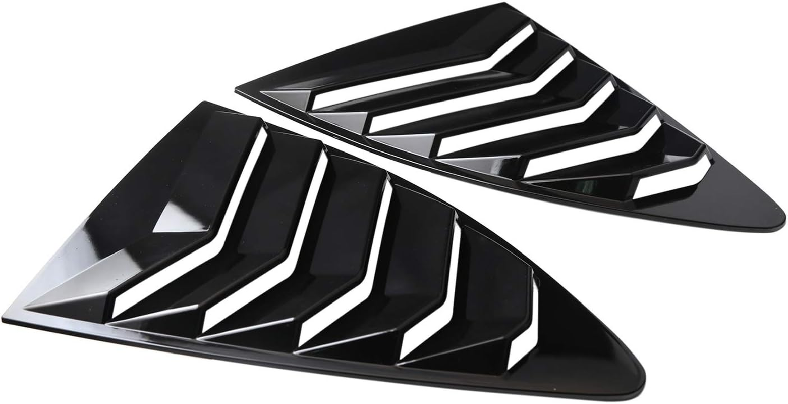 Areyourshop Side Window Louver for 2013-2018 Scion FRS BRZ To-Yo-Ta 86 GT86 AE86