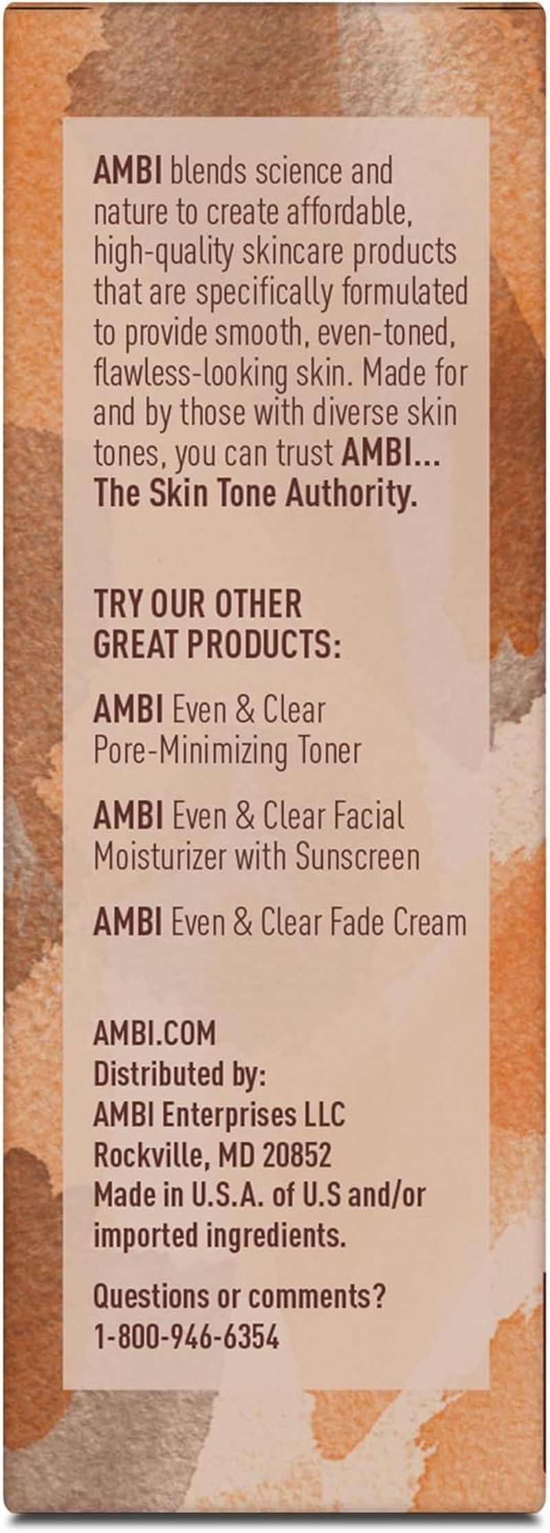 Ambi Skin Care Cleansing Bar Soap with Cocoa Butter to Restore Skin'S Natual Moisturize Balance, Helps Visibly Even Skin Tone, Washes Away Surface Impurities, Chocolate, 3.5 Oz image number 6