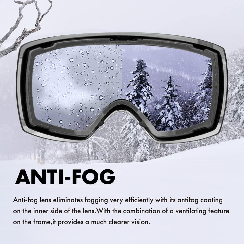 ZERO TECH BASE Replacement Lens for Oakley Flight Deck XL Snow Goggle Ski Snowboad image number 1