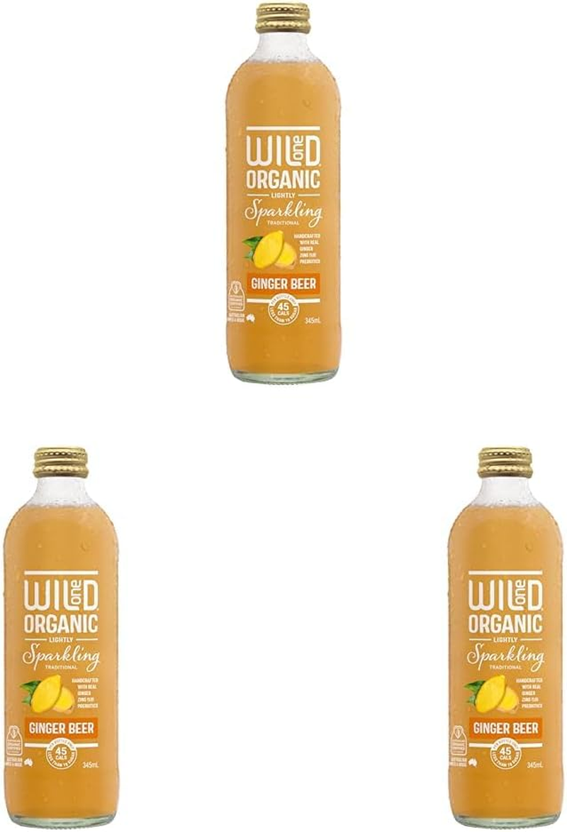 Wild One Ginger Beer Organic 345Ml image number 5