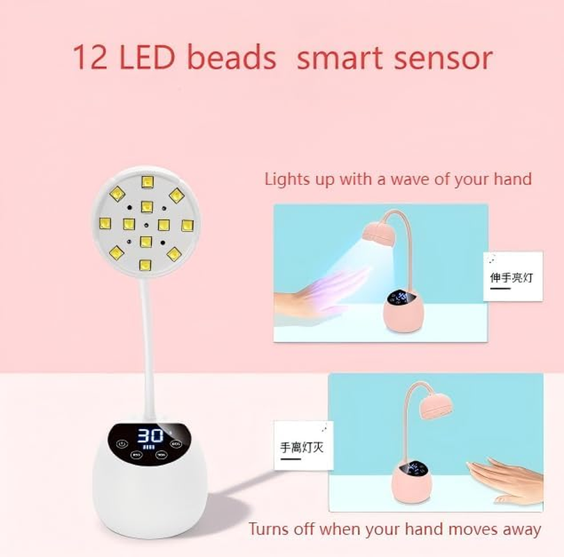 Sylzxrjq UV LED Nail Lamp; Nail Dryer; Smart Sensor Nail Lamp image number 1