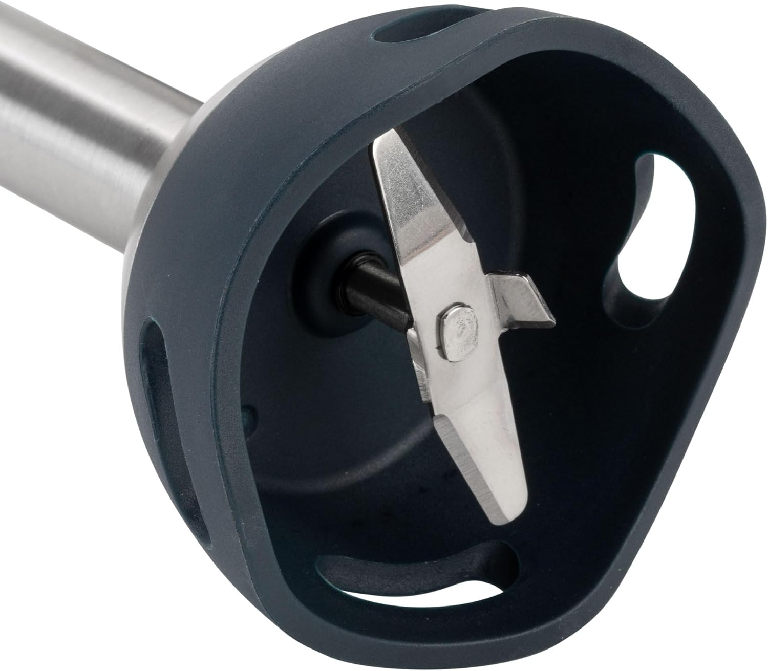 JATA JEBT1854 Professional Hand Blender 1500W | Stainless Steel Blades and Stand | Adjustable Speed & Turbo Function | Anti-Scratch Foot | Easy Cleaning | Ideal for Sauces & Purees image number 4