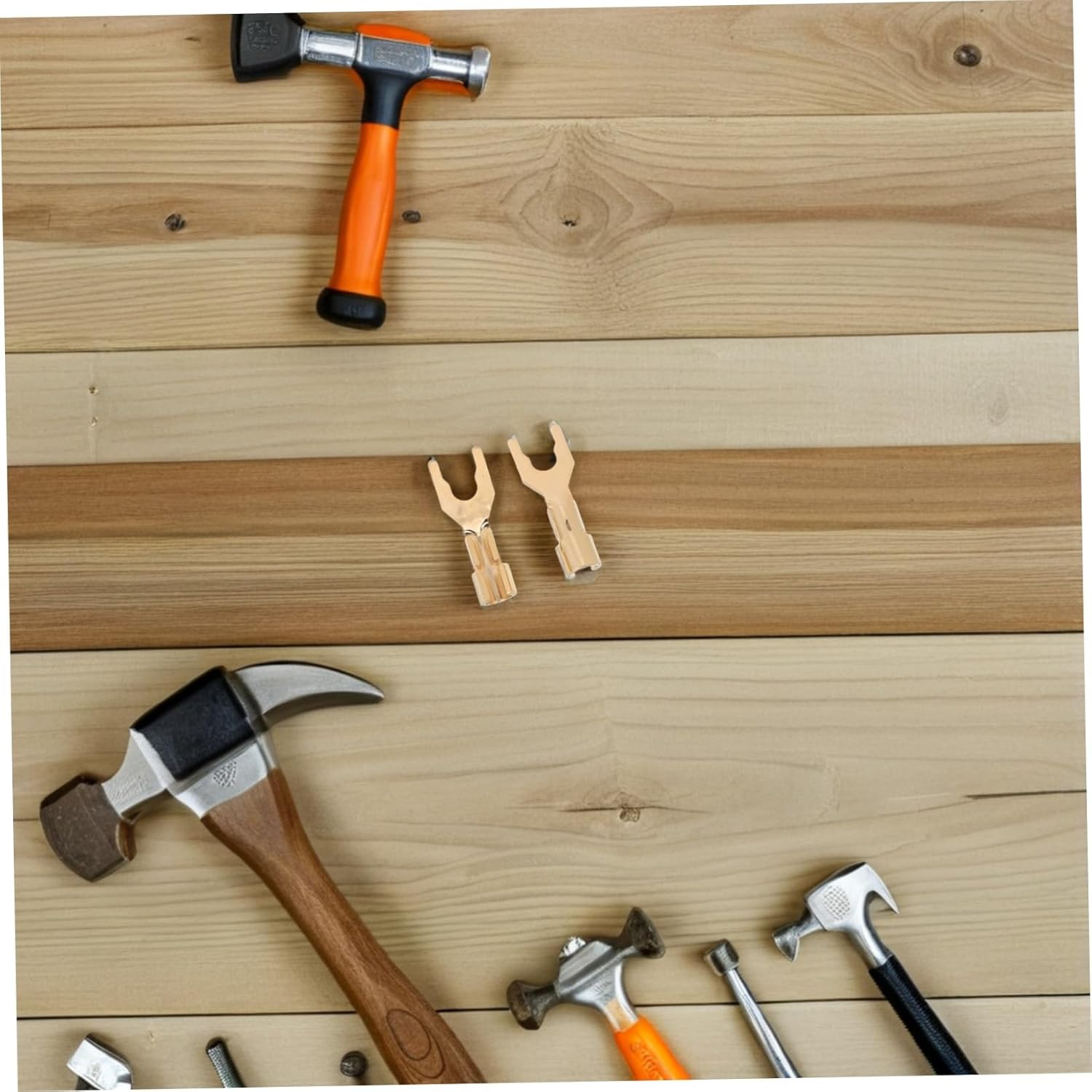 EPIGEIST 2Pcs Hifi Speaker Connectors Plated Y Spade Banana Jack Plugs for Home Theater Studio Audio Systems Stable Fit High Fidelity Sound Wide Compatibility