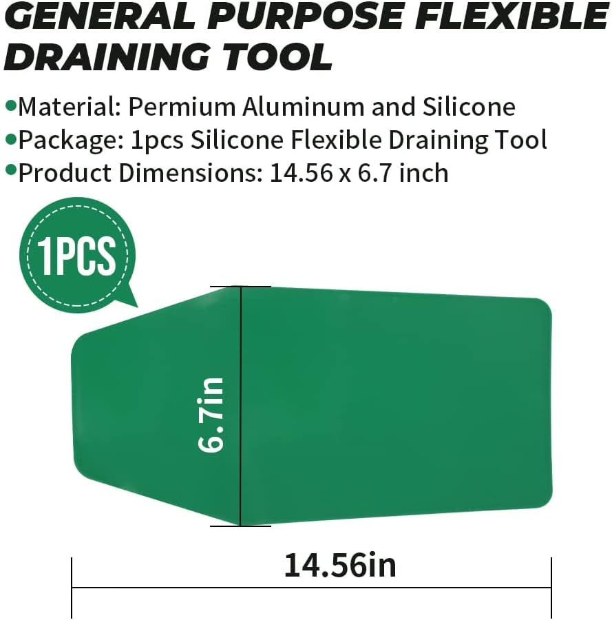 Upgrade Flexible Draining Tool Oil Funnel 100% Silicone Foldable Drainage Oil Guide Tool General Purpose Funnel Free Oil Filter Extended for Discharging Oil from Cars, Trucks, Motorcycles image number 4