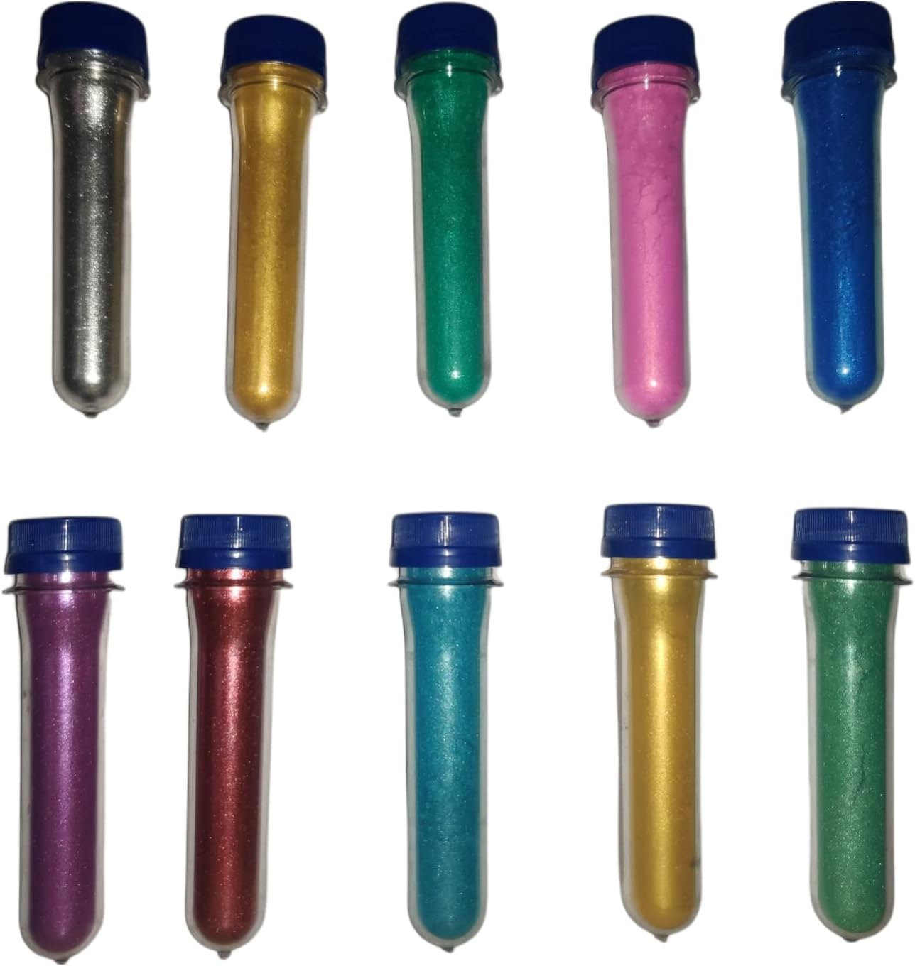 KEDIA Mica Combo of 10 Colors Pearl Powder Pigment | Each Pack of 10 Grams | for Making Cosmetic |Make up | Candle Making | Soap Making, Nail Art | Resin Jewelry; Epoxy, Resin, Plastidip (10 Colors) image number 5