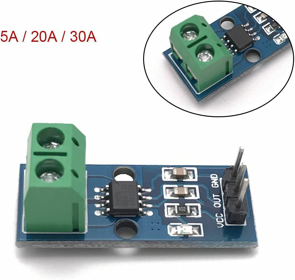5A/20A/30A Range Current Sensor Amps ACS712 Module Arduino Raspberry Pi (20A) image number 3