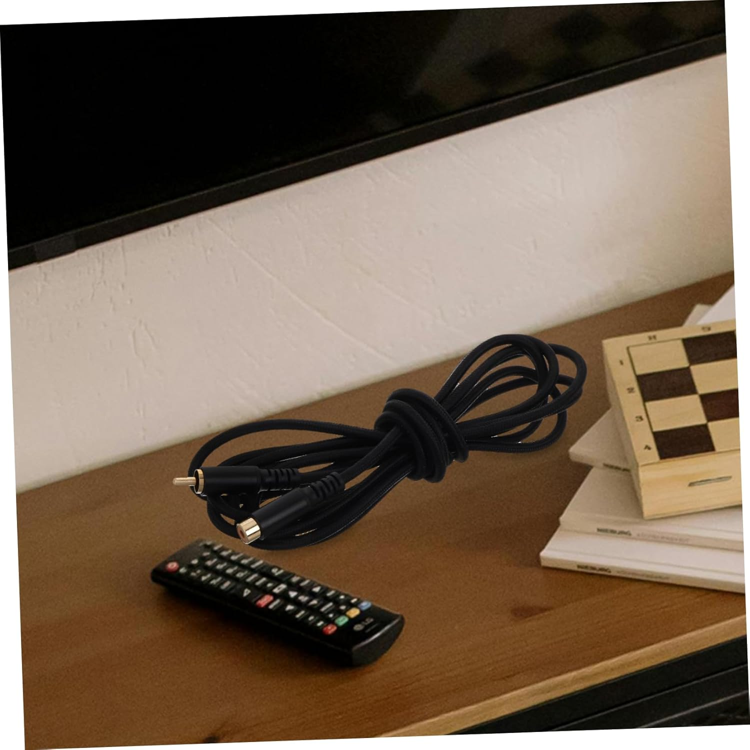 KICHOUSE Audio Cord Male to Female Stereo Cable Extension for Home Audio Video Equipment Dual Shielded Aluminum Alloy Shell image number 2