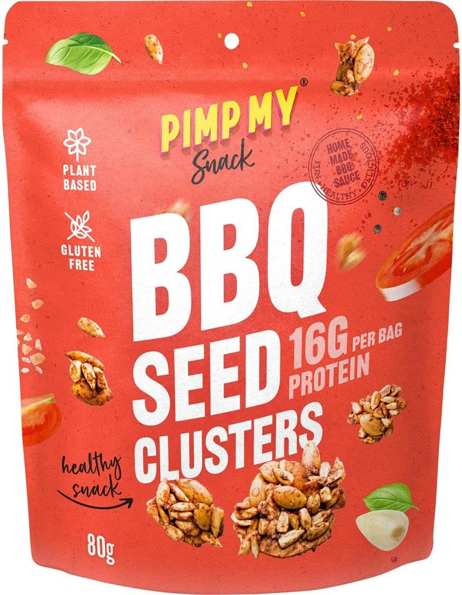Pimp My Snack BBQ Seed Clusters 80G